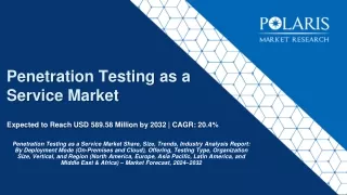 Penetration Testing as a Service Market