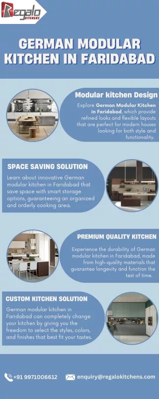 German Modular Kitchen in Faridabad