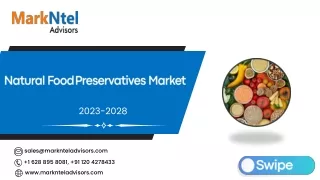 Global Natural Food Preservatives Market Research Report Forecast (2023-2028)