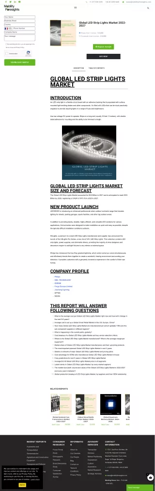 Sustainability and Innovation: The Future of the LED Strip Lights Market