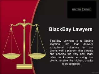 Advertisement Lawyer in Sydney - BlackbayLawyers