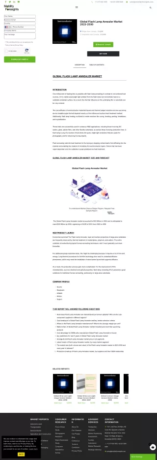 Global Flash Lamp Annealer Market Trend