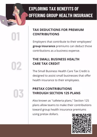 Exploring Tax Benefits of Offering Group Health Insurance