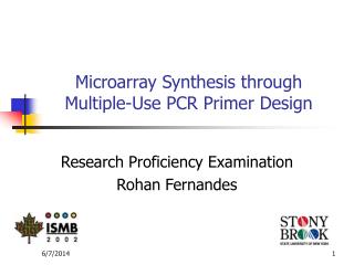 Microarray Synthesis through Multiple-Use PCR Primer Design