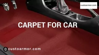 Carpet For Car