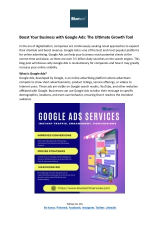 Bluetech IT Services Google Ads Agency (1)