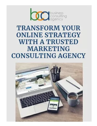 Transform Your Online Strategy with a Trusted Marketing Consulting Agency