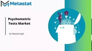 Psychometric Tests Market