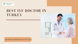 Best IVF Doctor In Turkey |World Fertility Services