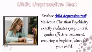 Child Depression Test