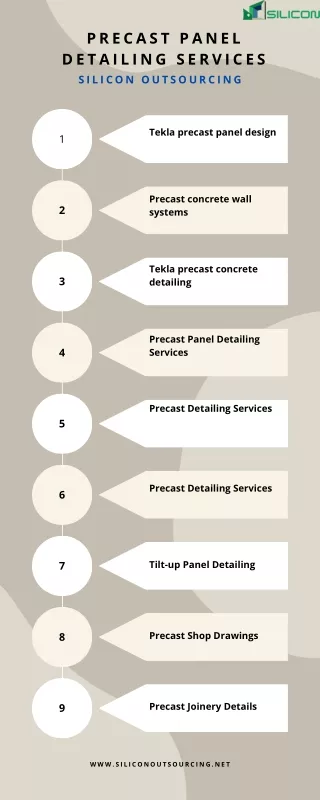 Precast Panel Detailing Services
