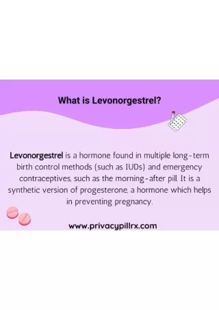 What is Levonorgestrel?