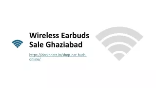 Wireless Earbuds Sale Ghaziabad