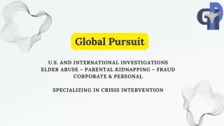 Global Pursuit - Leading Business Fraud Investigator Services