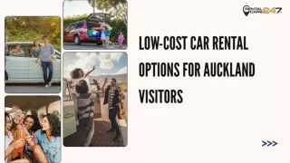 Low-Cost Car Rental Options for Auckland Visitors