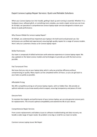 Comprehensive Microsoft Surface Repair Services by VDAlph
