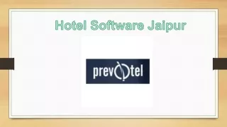 Hotel Software Jaipur