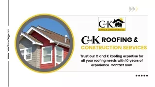 Roof Replacement Madison | C and K Roofing & Construction Services