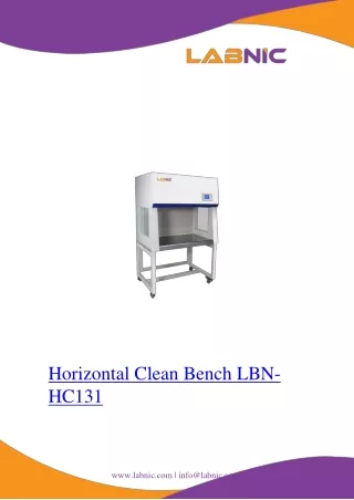 Horizontal-Clean-Bench-LBN-HC131