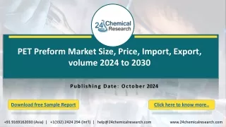 Germany PET Preform Market Outlook and Forecast 2024-2030