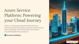 Azure-Service-Platform-Powering-your-Cloud-Journey