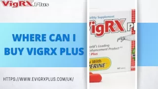 where can i buy vigrx plus