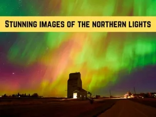 Stunning images of the northern lights