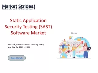 "The Future of Software Security: Embracing Static Application Security Testing"