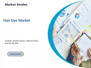 Hair Dye Market Industry Outlook, Size, Share, Growth,Trend and Forecast to 2031