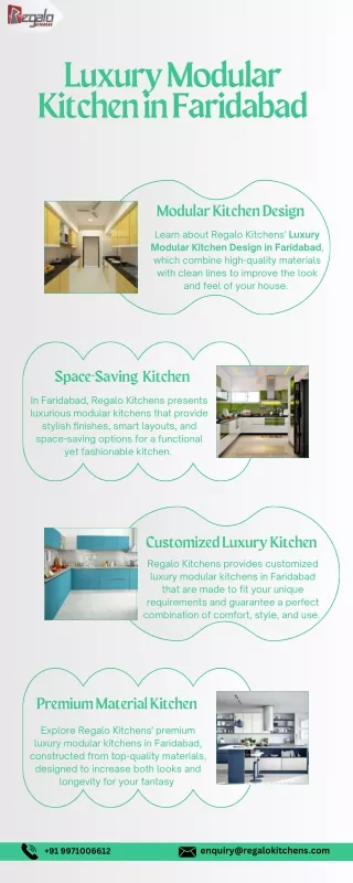 Luxury Modular Kitchen in Faridabad.