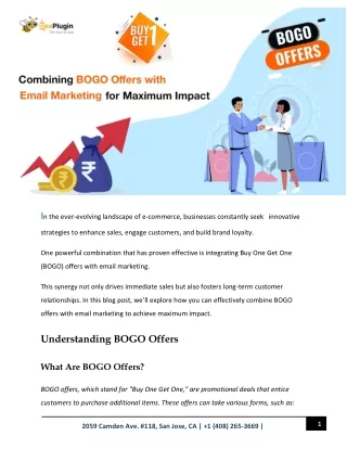 Combining BOGO Offers with Email Marketing for Maximum Impact