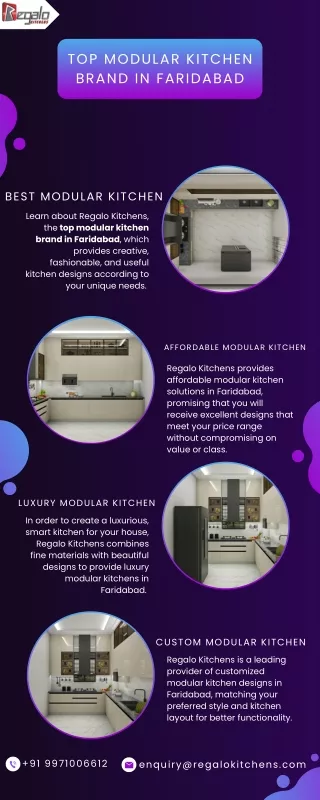 Top Modular Kitchen Brand in Faridabad