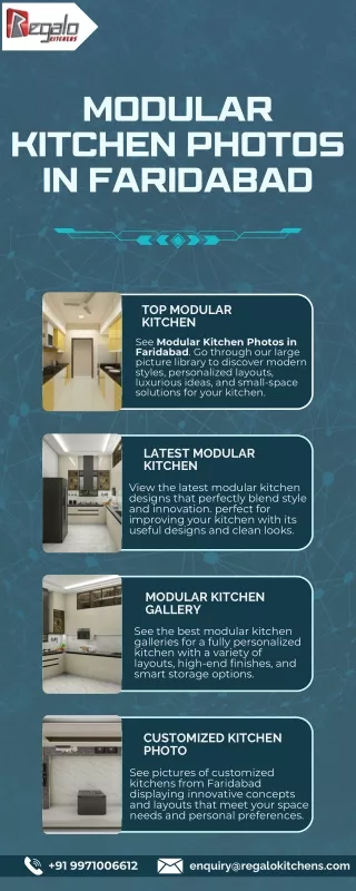 Modular Kitchen Photos in Faridabad