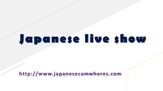 Japanese webcam show