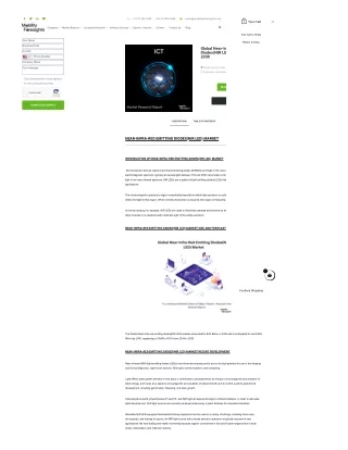 Near Infra Red Emitting Diodes(NIR LED) Market
