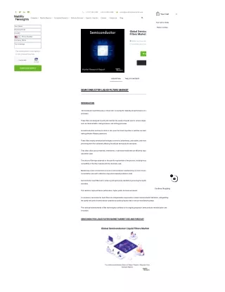 Semiconductor Liquid Filters Market