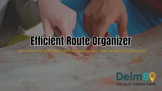 Optimize Your Delivery Routes with Delm8