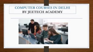 Computer Courses In Delhi