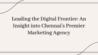 Best digital marketing agency of chennai