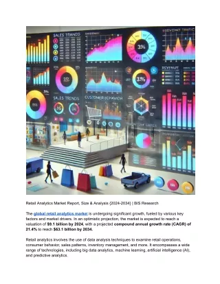 Retail Analytics Market Report, Size & Analysis {2024-2034} _ BIS Research