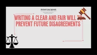 Writing a Clear and Fair Will to Prevent Future Disagreements (1)