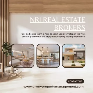 NRI real estate brokers