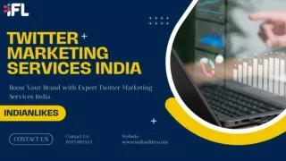 Twitter Marketing Services India - IndianLikes