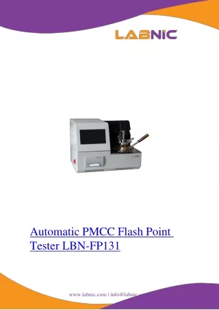 Automatic-PMCC-Flash-Point-Tester-LBN-FP131