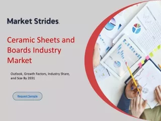Ceramic Sheets and Boards Industry
