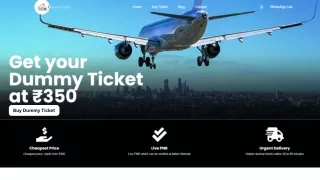 Visa-Ready Dummy Flight and Hotel Bookings – dummyticket.travel