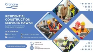 Residential Construction Services Hawaii