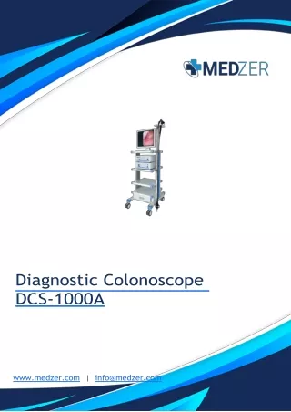 Diagnostic Colonoscope DCS 1000A