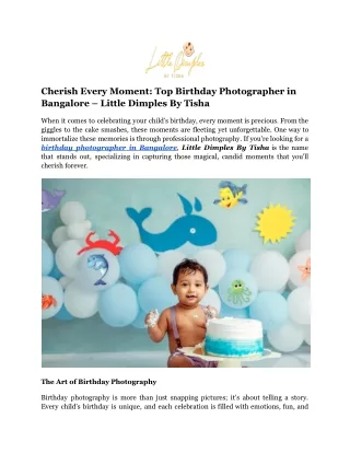 Cherish Every Moment_ Top Birthday Photographer in Bangalore – Little Dimples By Tisha (1)