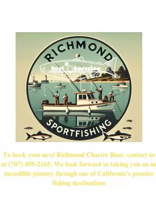 Why Choose Richmond Sportfishing Charters